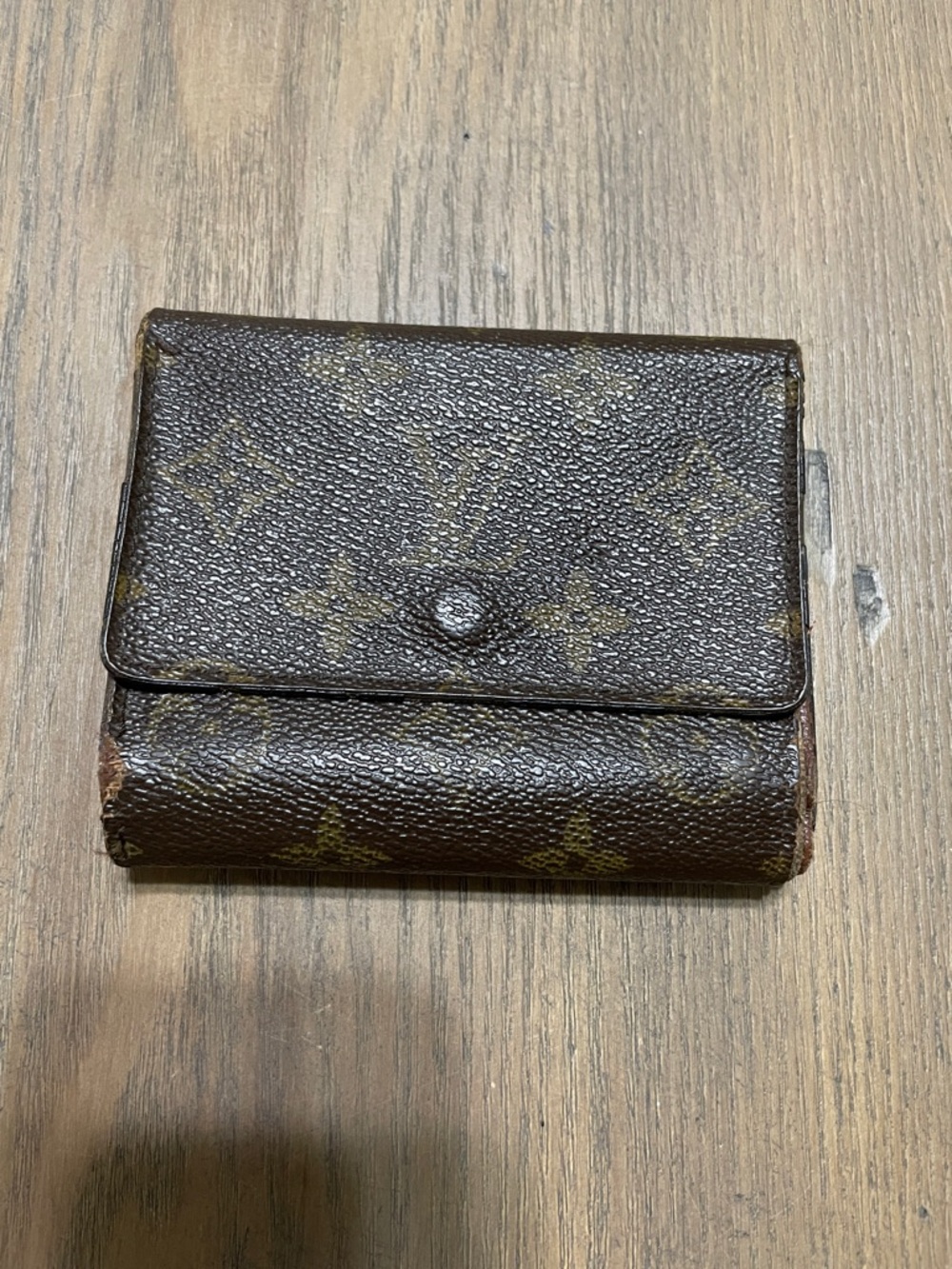 Louis Vuitton Brown Monogram Snap Wallet